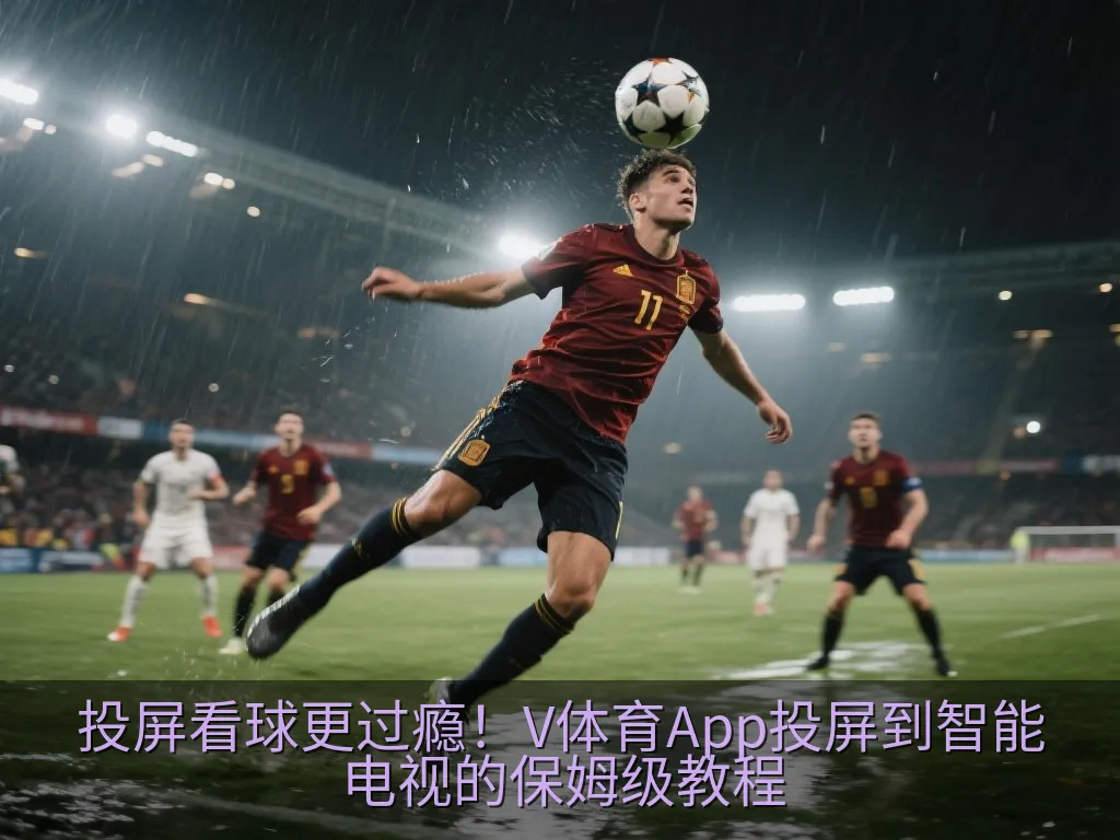 手机与电视无线投屏连接的示意图，展示信号传输与智能互联概念